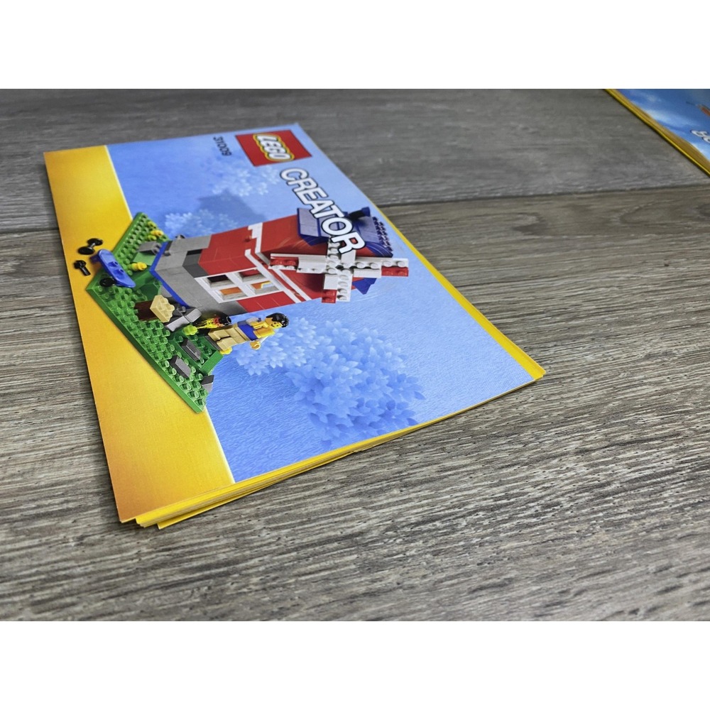 LEGO Creator 31009 Small Cottage Instruction Manual Booklet 2013 Windmill 3in1 - Picture 7 of 8